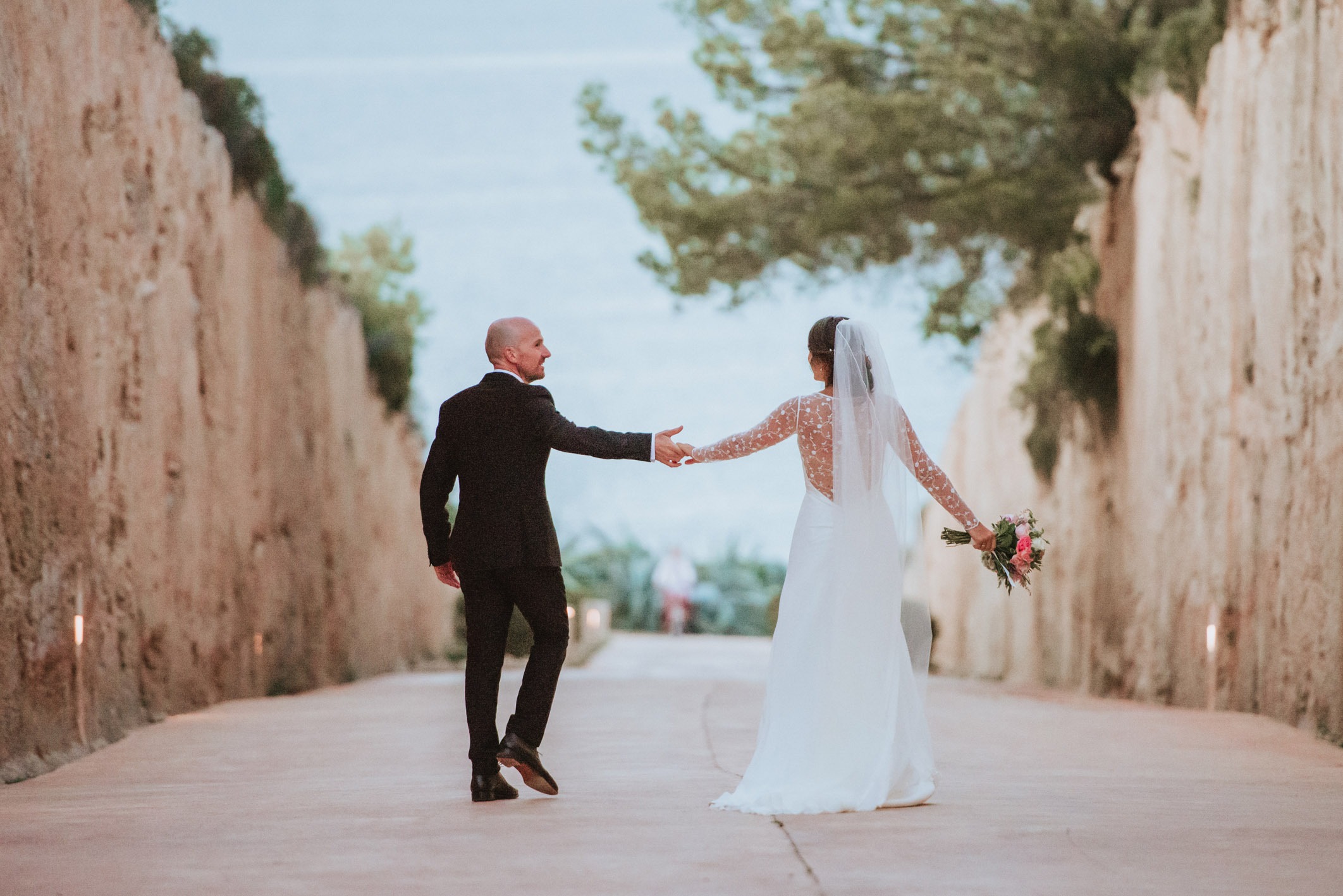 Cap Rocat Mallorca wedding photographers