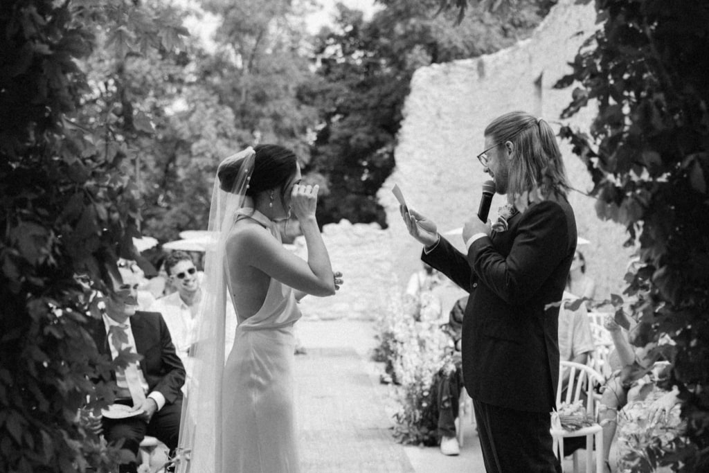 South France wedding chapel ceremony