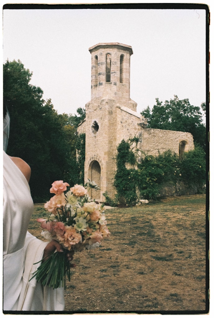 South France analog wedding photographer